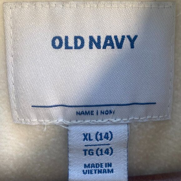 Cream Puffer Vest Lightweight Spring Fall Jacket Girl's Size XL (Girl's Size 14) - Picture 8 of 9